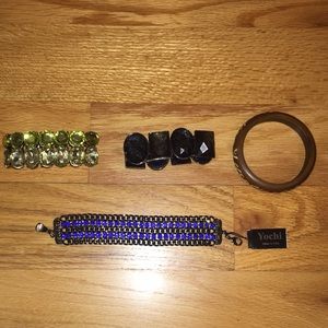 Bracelet jewelry bundle qty 4